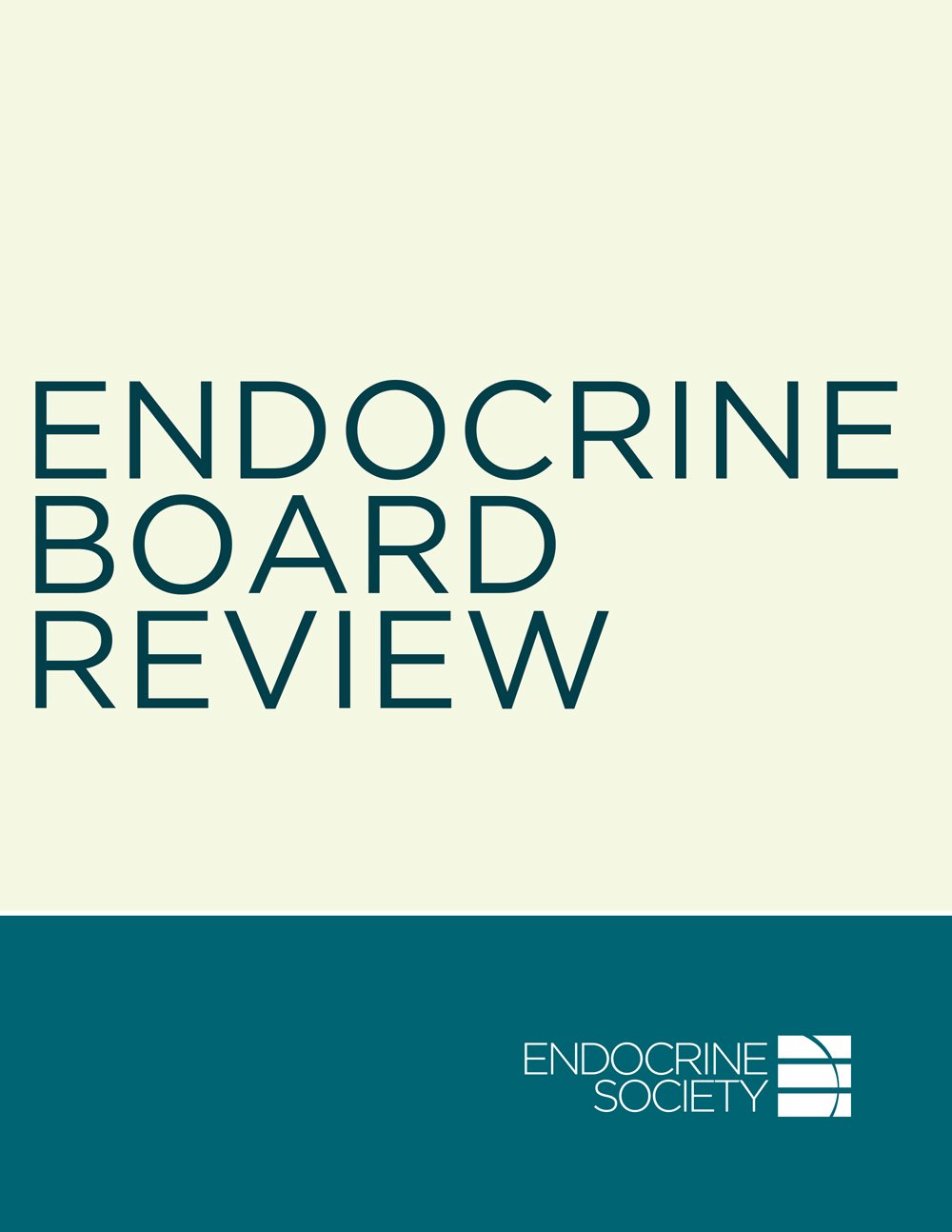 Updates to Endocrine Board Review Endocrine Society